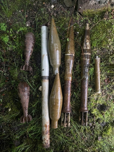 На окраине н.п.Пичора Галского района обнаружен схрон