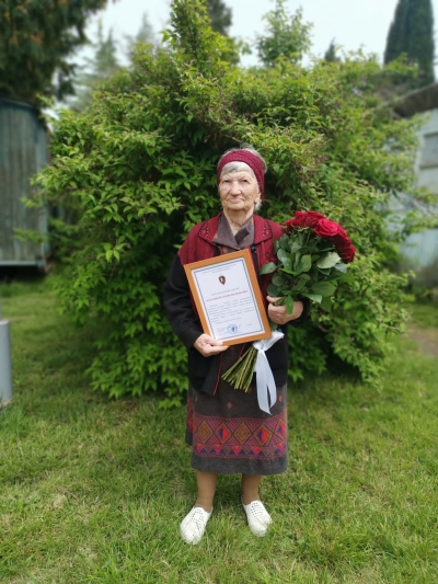 Поздравление ветерана с Днем Победы!